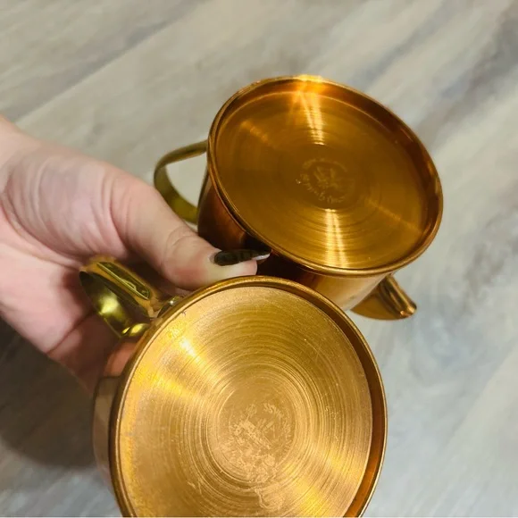 Coppercraft guild sugar bowl & creamer - Picture 2 of 4